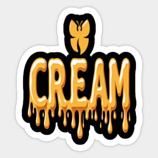 C.R.E.A.M Wu tang clan honey effect Sticker